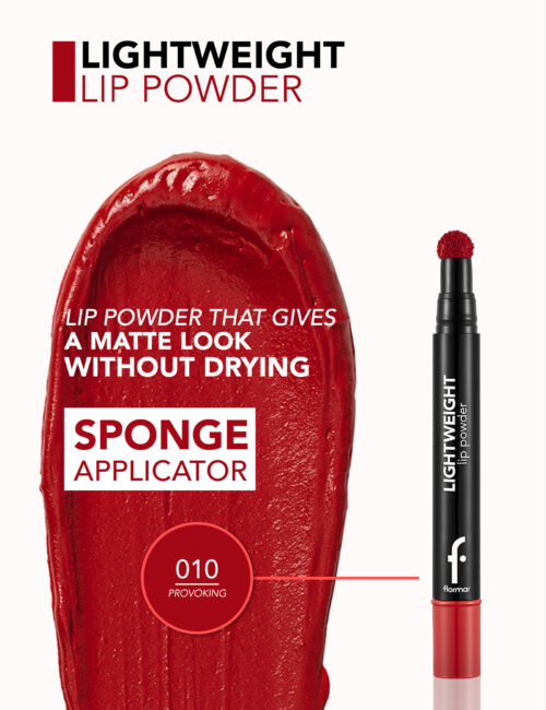 ⁦Flormar Lightweight Lip Powder⁩ - الصورة ⁦4⁩