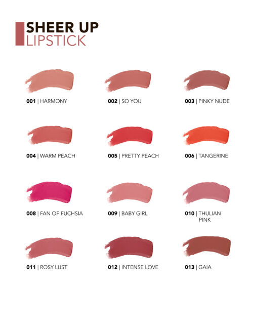 ⁦Flormar Sheer Up Lipstick⁩ - الصورة ⁦3⁩
