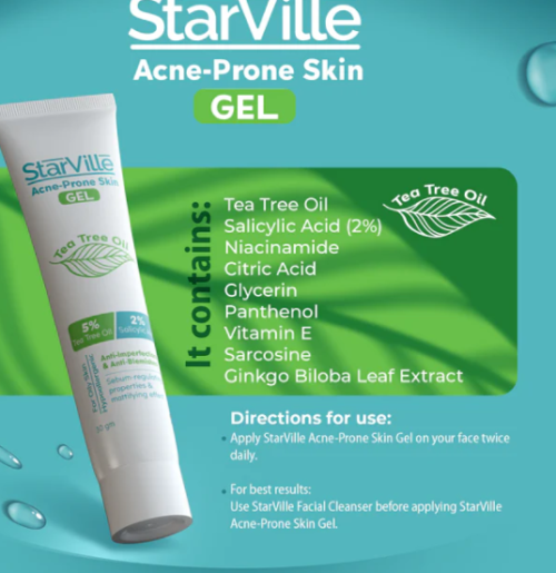 Starville Gel for Acne-Prone Skin 30g - Image 3