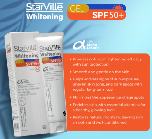 Starville Whitening Gel SPF 50 60g - Image 2