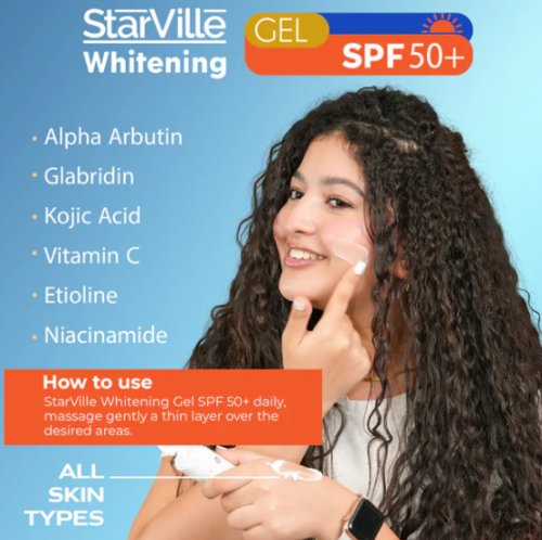 Starville Whitening Gel SPF 50 60g - Image 3
