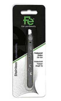 Fe Professional Tweezers silver