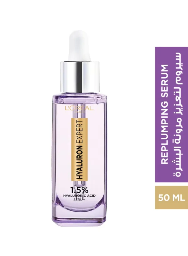 L'OREAL Hyaluron Expert Replumping Serum With Hyaluronic Acid Clear 50ml