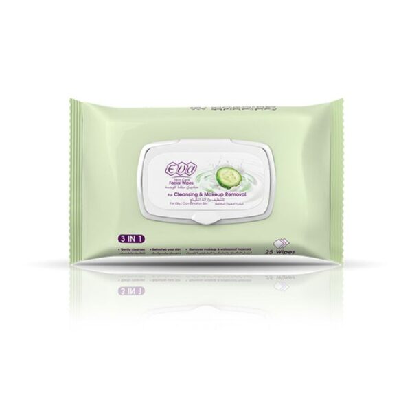 Eva Skin Care Cleansing & Makeup Remover Facial Wipes