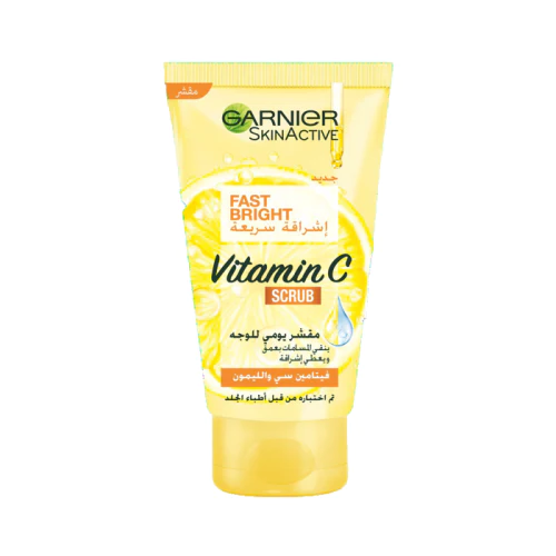 Garnier Skin Active Fast Bright Vit C Scrub - 150ml