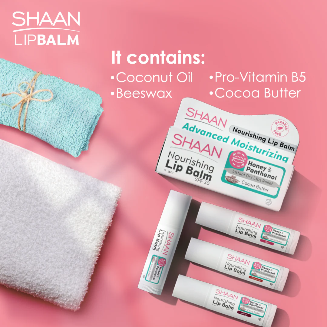 SHAAN Lip Balm Cocoa Butter 5gm - somuchstores