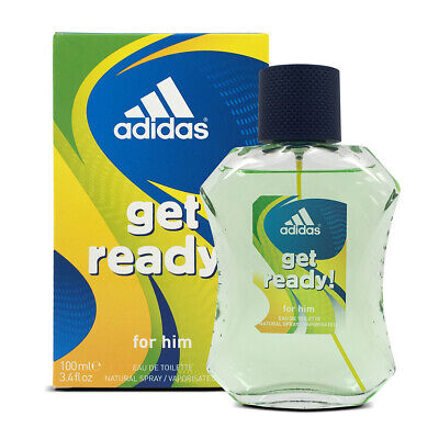 Adidas Get Ready EDT Spray, 3.4oz/100ml