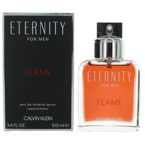 Calvin Klein Eternity Flame EDT Spray, 3.4oz/100ml