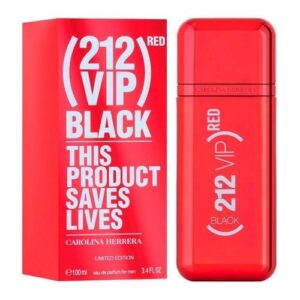 Carolina Herrera 212 VIP Black Red Limited Edition EDP Spray, 3.4oz/100ml