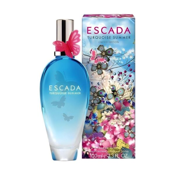 Escada-Turquoise-Summer-Eau-De-Toilette-Spray-For-Women-3.3oz-100-ml.jpeg Escada Turquoise Summer EDT Spray, 3.3oz/100ml