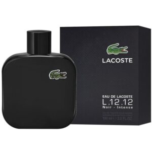 Lacoste L.12.12 Noir Intense EDT Spray, 3.3oz/100ml