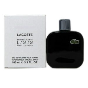 Lacoste L.12.12 Noir EDT Spray, 3.3oz/100ml