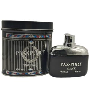Passport Black EDT Spray, 3.3oz/100ml