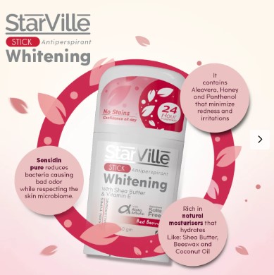 Screenshot 2025-08-04 175647 Starville Stick Whitening With Shea Red Berry 60gm
