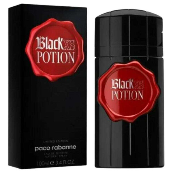 Paco Rabanne Black XS Potion EDT Spray, 3.4oz/100ml