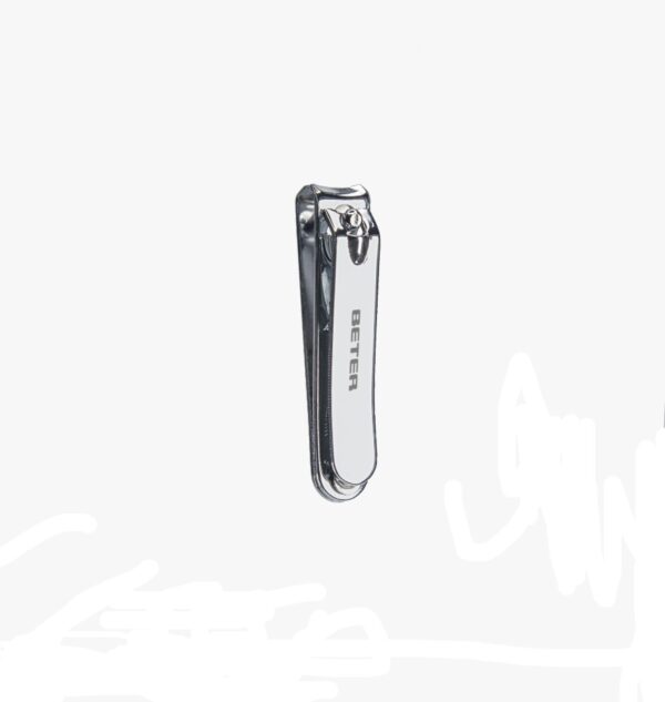 BETER Chrome Plated Manicure Nail Clippers With Nail File