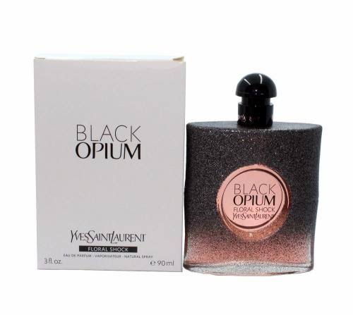 Yves Saint Laurent Black Opium floral Shock TESTER EDP Spray, 3.0oz/90ml