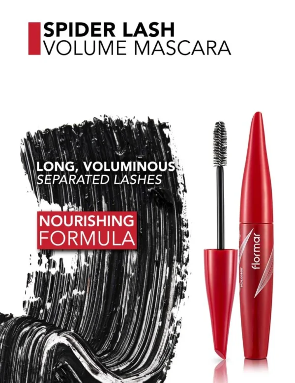 flormar Red Spider Lash Volume Mascara