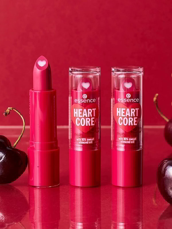 Essence HEART CORE fruity lip balm