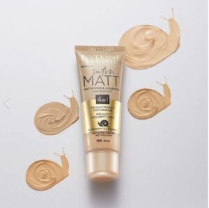 Eveline Satin Matt Mattifying & Covering Foundation | So Much Egypt