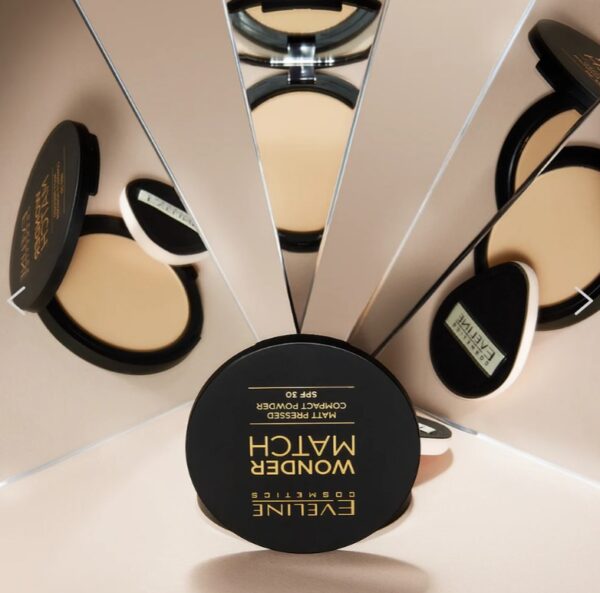 Eveline Wonder Match Matt Pressed Compact Powder SPF 30 | So Much Egypt