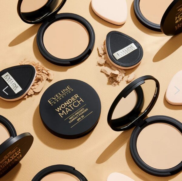 Eveline Wonder Match Matt Pressed Compact Powder SPF 30