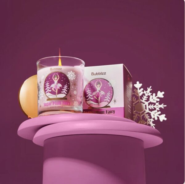 Bubblzz Sugar Plum Fairy Candle | So Much Egypt Bubblzz Sugar Plum Fairy Candle | So Much Egypt