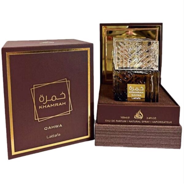 Lattafa Khamrah Qahwa Eau De Parfum | Unisex | Oriental Gourmand Fragrance