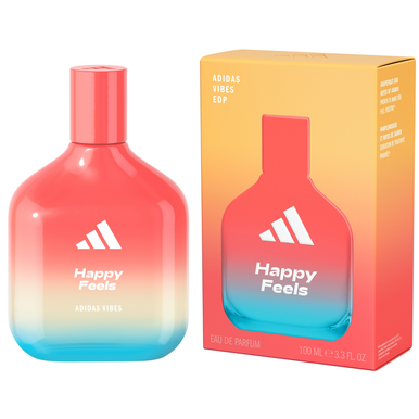 Adidas Unisex Vibes Happy Feels EDP Spray 3.3 oz 100 ml