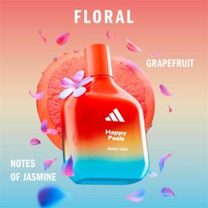 Adidas Unisex Vibes Happy Feels EDP Spray 3.3 oz 100 ml