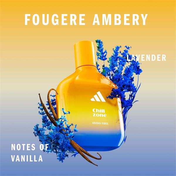 Adidas Unisex Vibes Chill Zone EDP Spray 3.3 oz 100 ml