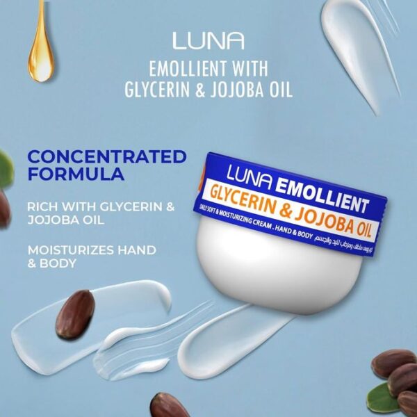 Luna Moisturizing Cream with Glycerin and Jojoba Oil