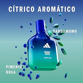 Adidas Unisex Vibes Energy Drive EDP Spray 3.3 oz 100 ml