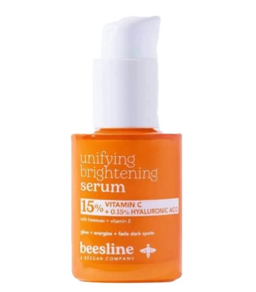 Beesline Skin Serum Vitamin C and Hyaluronic Serum for brightening and unifying the skin, 30 ml.