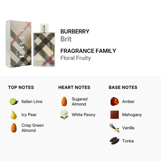 Burberry Brit / EDP Spray 3.3 oz (100 ml)