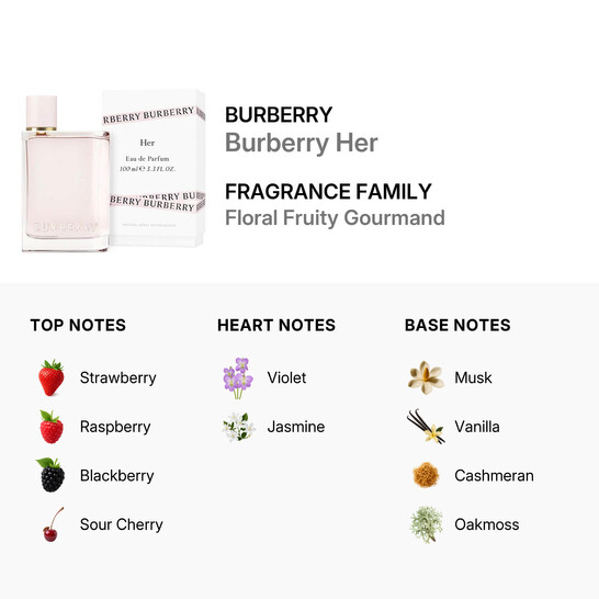 Burberry Her / EDP Spray 3.3 oz (100 ml)
