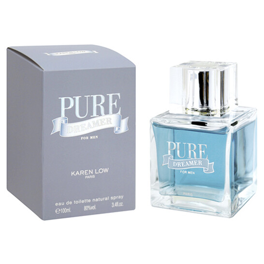 Karen Low Men's Pure Dreamer EDT Spray 3.4 oz 100 ml