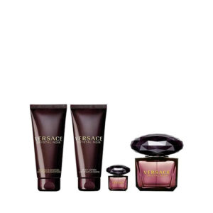 Versace Ladies Crystal Noir Gift Set Fragrances