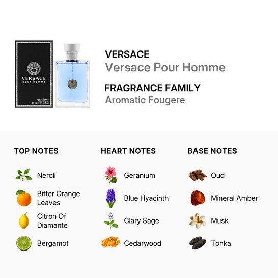 Versace Signature Homme by EDT Spray  3.3 oz 100ml