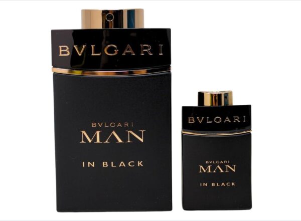 Bvlgari Man In Black Set: Edp Spray 100Ml & Edp Spray 15Ml