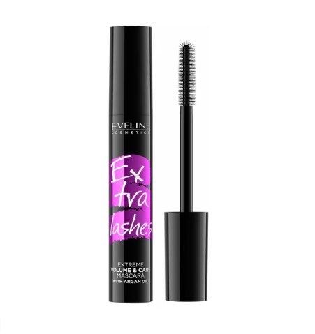 Eveline Extra Lashes Mascara with Argan Oil, 12ml