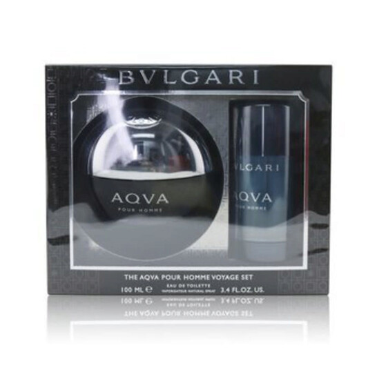 Bvlgari - Aqva Pour Homme Coffret: Eau De Toilette Spray 100ml/3.4oz + Deodorant Stick 75ml/2.7oz 2pcs