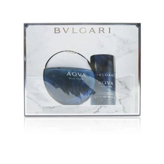 Bvlgari - Aqva Pour Homme Coffret: Eau De Toilette Spray 100ml/3.4oz + Deodorant Stick 75ml/2.7oz 2pcs