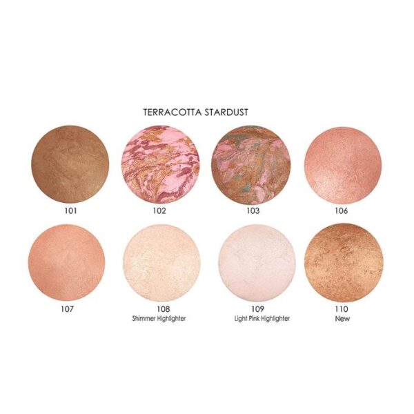Golden Rose baked stardust