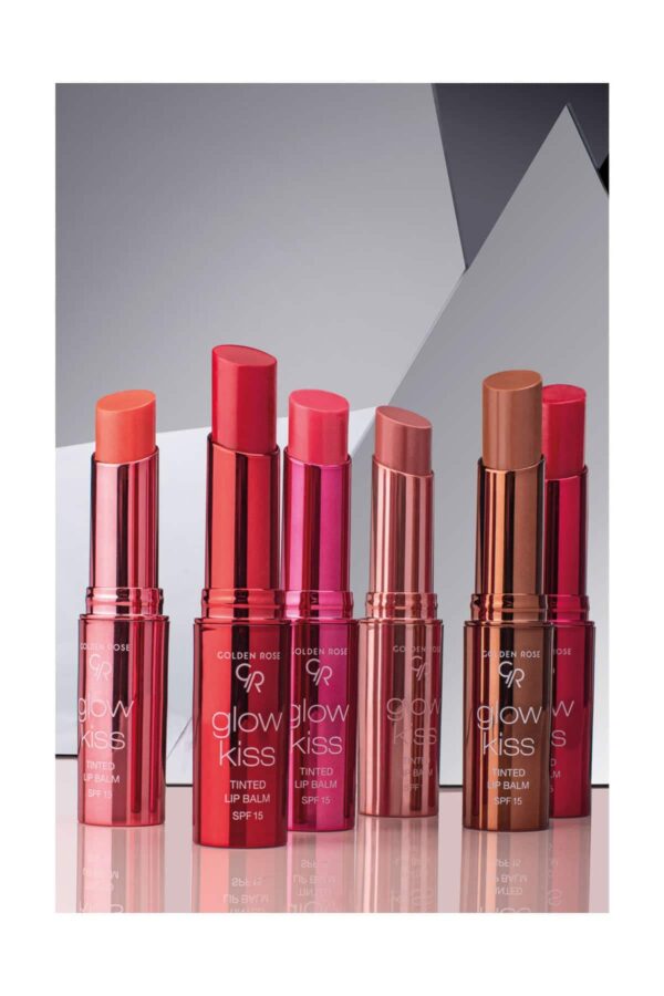Golden Rose glow kiss tinted lip balm