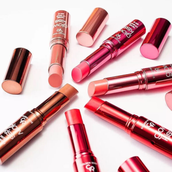 Golden Rose glow kiss tinted lip balm